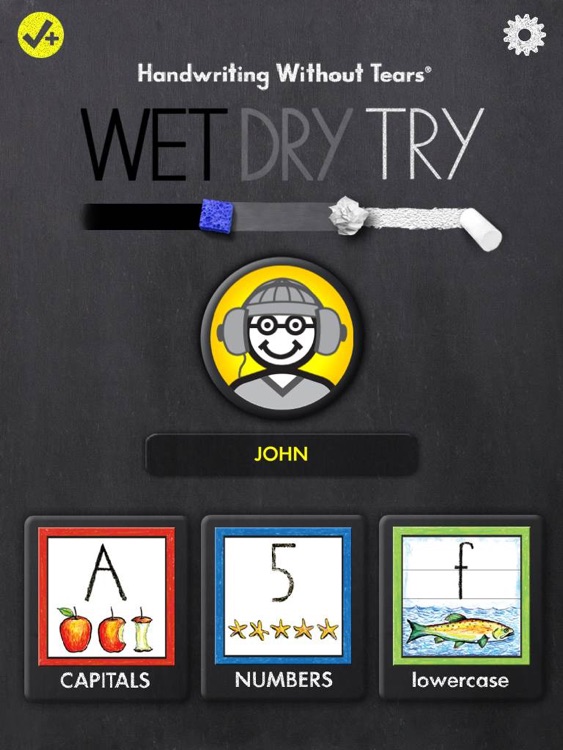 Handwriting Without Tears: Wet-Dry-Try for Capitals, Numbers & Lowercase