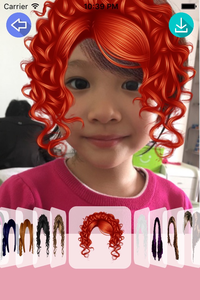 Hair Salon -Tons of hairstyles screenshot 2