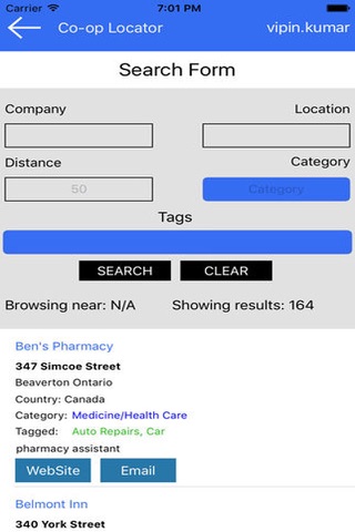 Co-op Locator screenshot 3