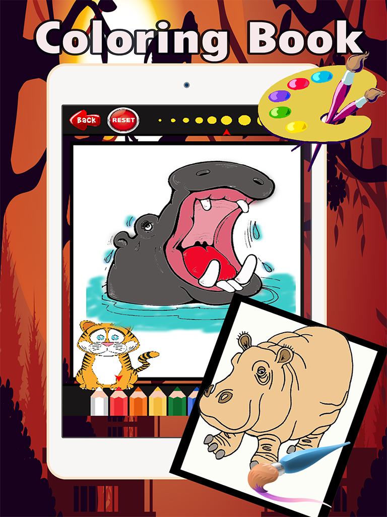 Preschool Coloring Book: coloring pages games free for toddlers and kids screenshot 7