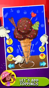 Ice Cream Maker:Frozen Dessert Summer Cooking game screenshot #2 for iPhone