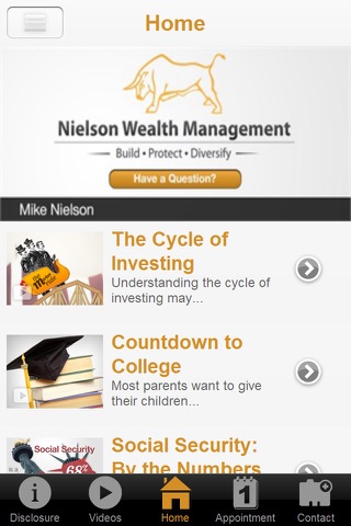 Nielson Wealth Management screenshot 2