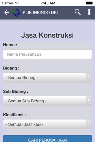 Klik Inkindo DKI screenshot 4