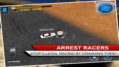 Screenshot #1 pour Mad Cop 2 - Police Car Race and Drift