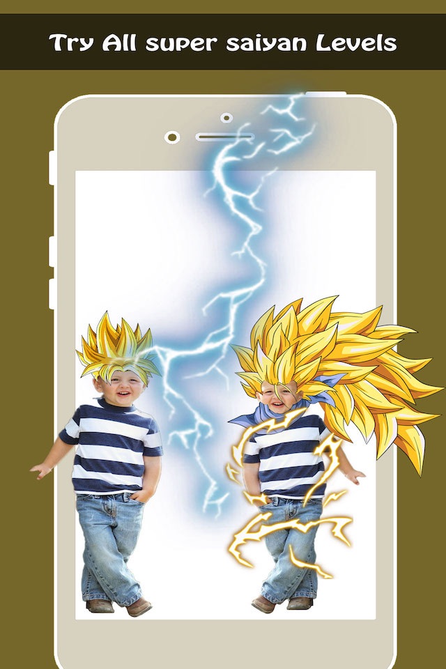 Best Saiyan Cam - Sticker Goku and Vegeta Cartoon Manga For Dragon Ball Unoffical screenshot 2