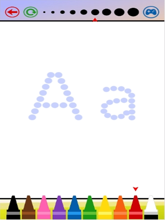 write abc and number for kids iPad screenshot