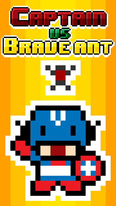 Screenshot #1 pour Captain VS Brave Ant - Gamebattles Of Two Invincible Cartoon Man