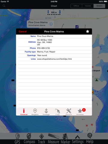 Toledo Bend Nautical Chart Pro screenshot 4