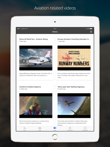 World Aviation News iPad screenshot 4 - News app