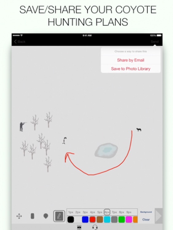 Coyote Hunting Planner for Coyote Hunting & Predator Hunting AD FREE