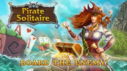Screenshot #1 pour Pirate Solitaire. Sea Wolves Free