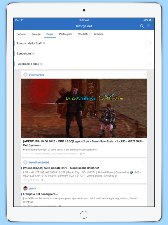 Screenshot #4 for Inforge.net