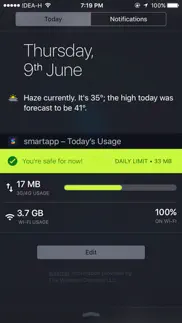 advanced data usage tracker - smartapp iphone screenshot 3