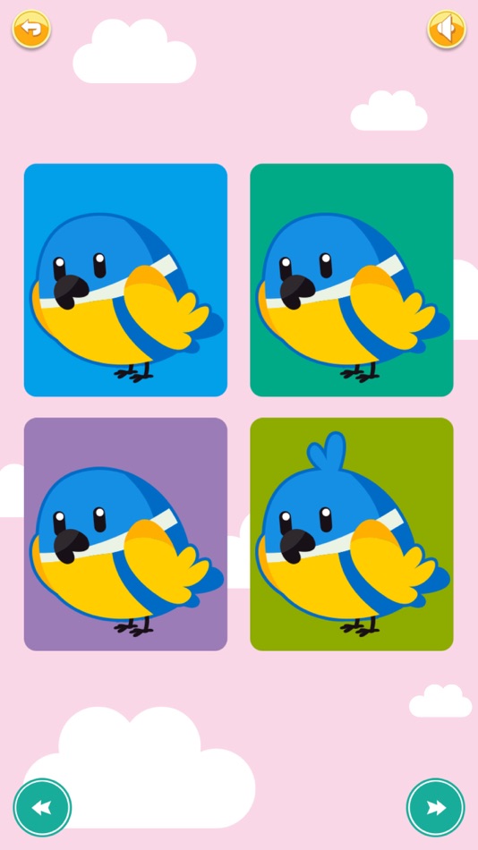 #4. Which One is Different? Visual game for Preschoolers. (iOS) 来自: 桂浪 胡