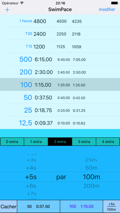 Screenshot #3 pour SwimPace