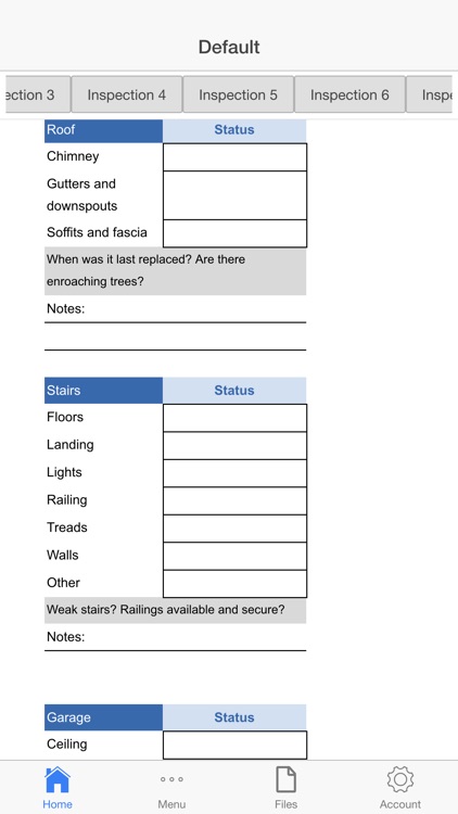 House Inspection Log screenshot-3