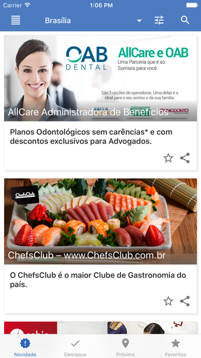 Screenshot #1 pour Clube de Serviços