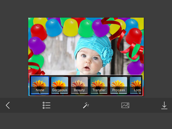 Candy Photo Frames - Make awesome photo using beautiful photo frames iPad screenshot