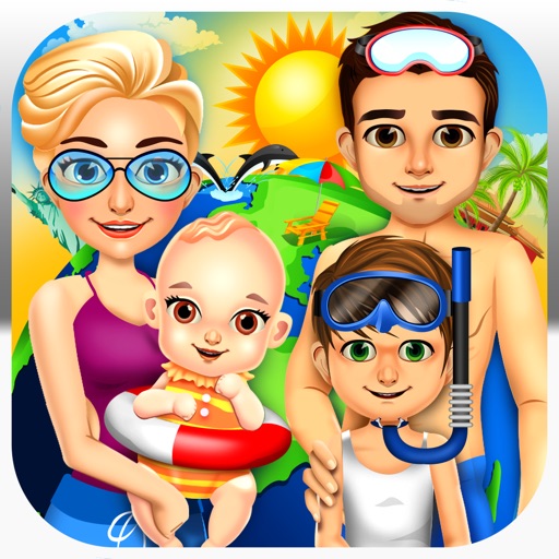 Family Salon Dress-Up Kids Games (Girl & Boy) iOS App