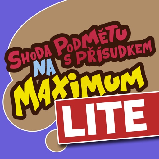 Shoda podmětu s přísudkem na maximum - Lite icon