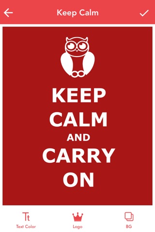 Keep Clam Poster Maker screenshot 4