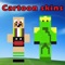 Best Cartoon Skins for Minecraft HAND-PICKED & DESIGNED BY PROFESSIONAL DESIGNERS
