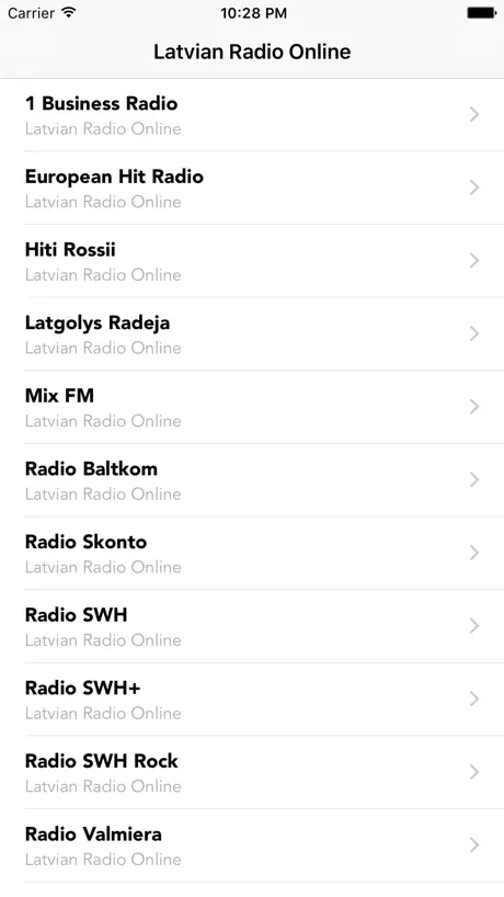 Latvian Radio Online
