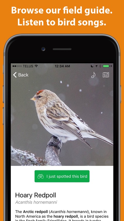 Birder - Log birds you see