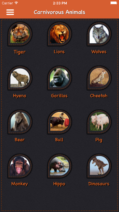 Animal Sounds Best app screenshot