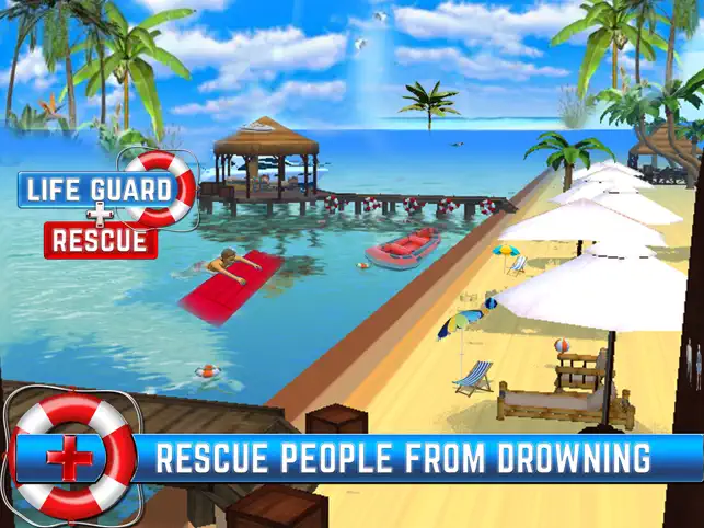 Beach Life Guard Simulator : Coast Emergency Rescue & Life Saving Simulation Game, game for IOS