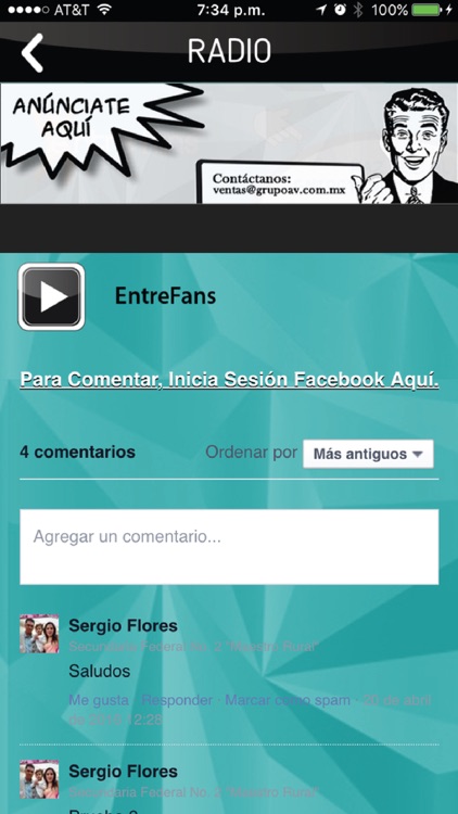 EntreFans screenshot-3