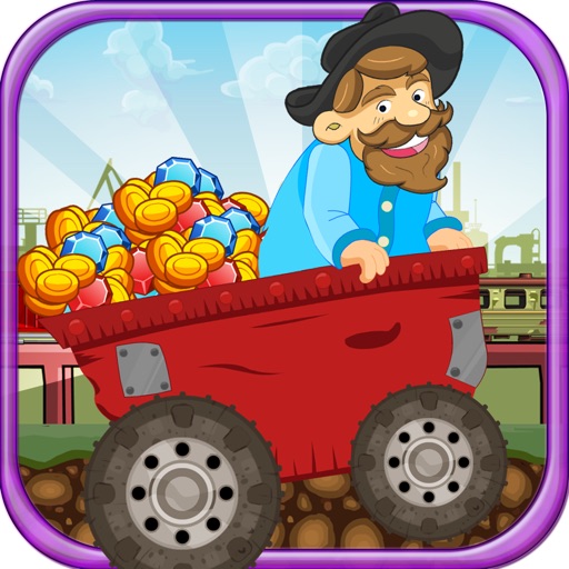 Speedy Gold Miner : Rail Rush icon