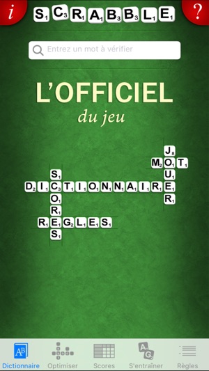 L’Officiel du SCRABBLE® Dictionnaire(圖1)-速報App