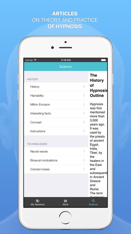 Hypnomatic — mobile hypnosis screenshot-3