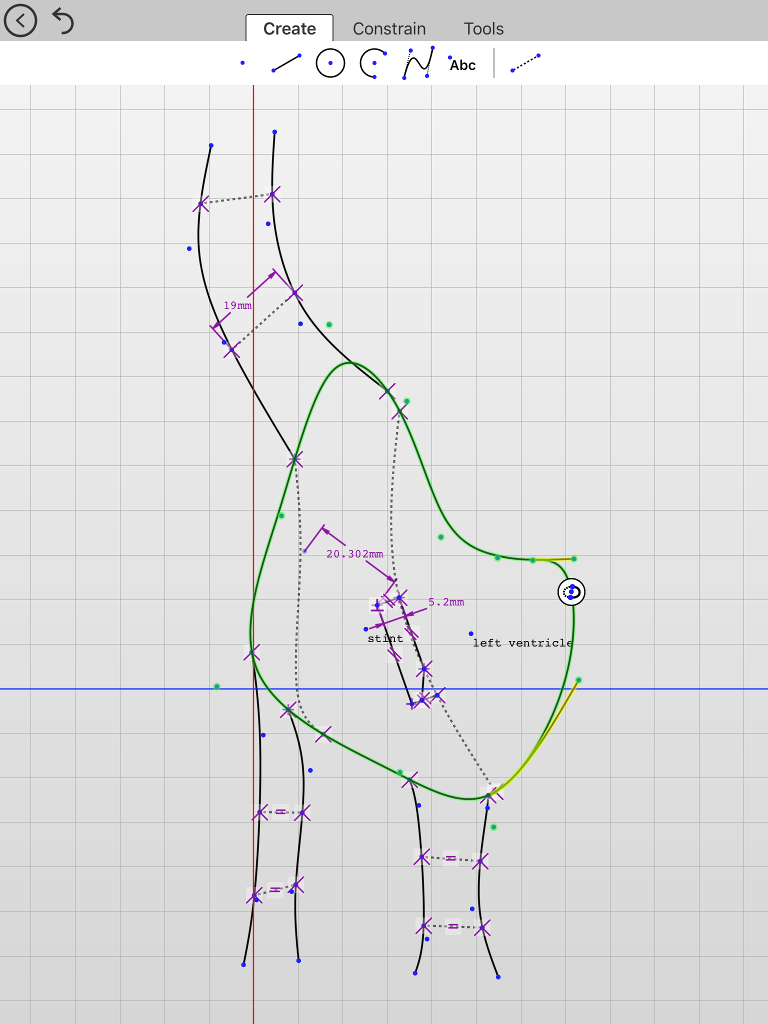 Updraw - create 2D CAD drawings with dimensions