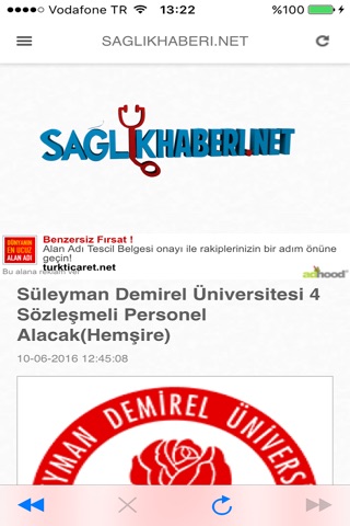 SaglikHaberi.Net screenshot 3