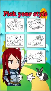 Cute Pet Paint and Coloring Book Learning Skill - Fun Games Free For Kids screenshot #2 for iPhone