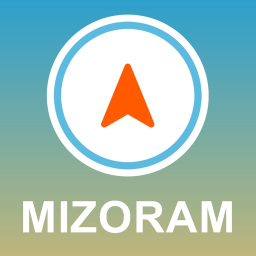 Mizoram, India GPS - Offline Car Navigation icon