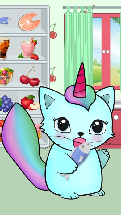 Screenshot #3 pour Kittycorn animal de compagnie – Ami animal pour enfant  s’occuper et prendre soin d’eux