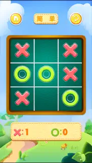 tic tac toe (xoxo,xo,connect 4, 3 in a row,xs and os) iphone screenshot 1