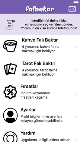 Game screenshot Falbakar - Gerçek Falcılardan Yorumlar mod apk