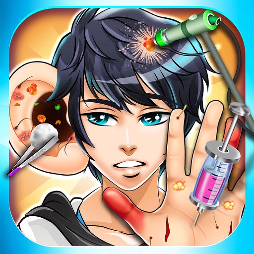 Crazy Anime Doctor's Salon Game - Little Surgery Simulator & Dentist Care Kids 2! iOS App
