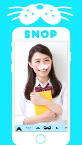 顔認証スタンプ - SNOP screenshot #1 for iPhone