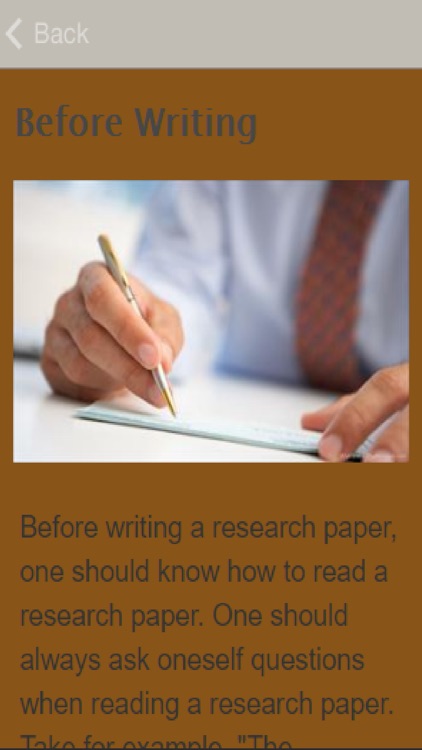 How To Write A Position Paper