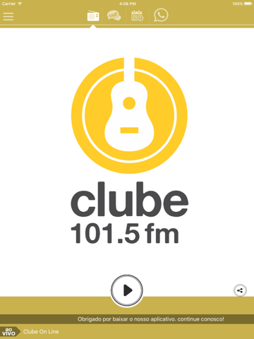 Screenshot #4 pour Clube FM - 101.5