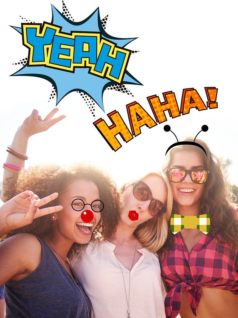 meme sticker emoji photo editor -  turn your photos into comic
