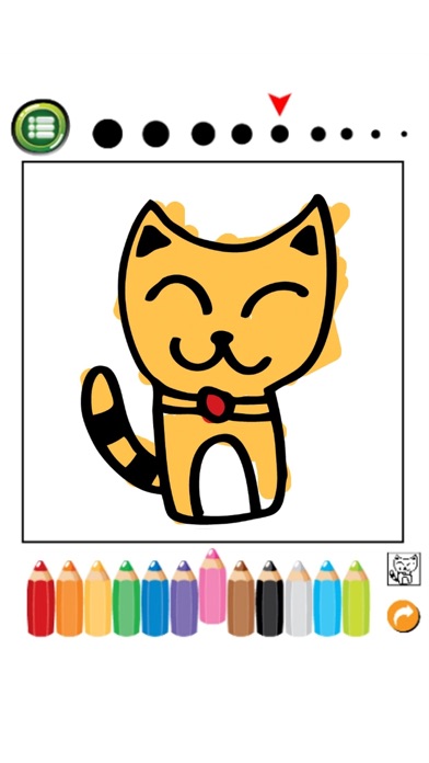How to cancel & delete Hand Draw Cat Lover Coloring Book from iphone & ipad 3
