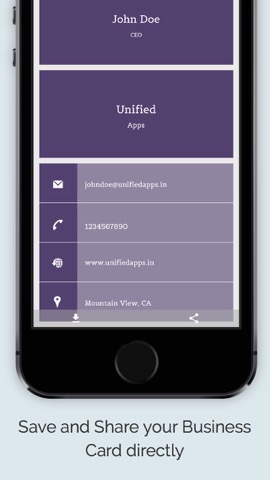 Business Card Maker Appのおすすめ画像5