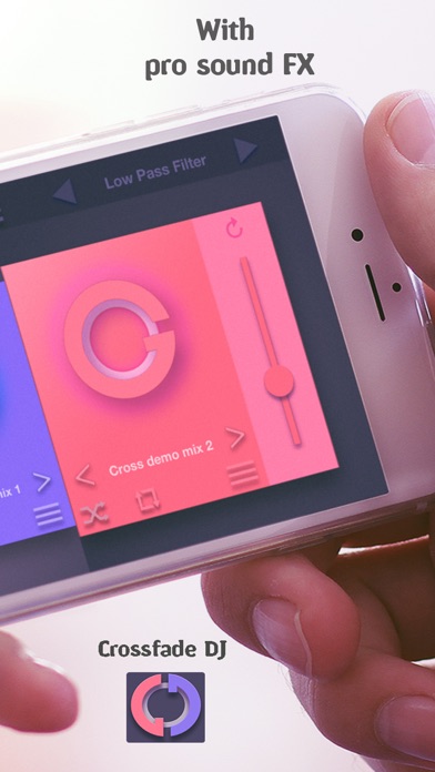 Screenshot #2 pour Crossfade DJ - Remix music maker & party mixer pro
