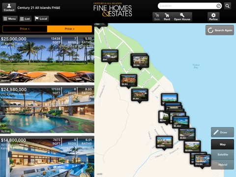 CENTURY 21 All Islands FH&E for iPad screenshot 2